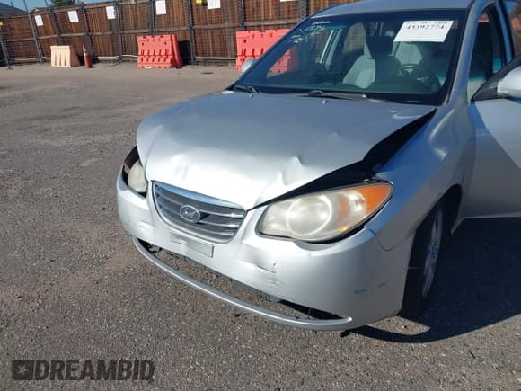 ✅ 2008 Hyundai Elantra GLS • VIN: KMHDU46D58U576934 • Lot: 43392774. Listed on IAAI with Not provided. Free auction sales archive from the USA and detailed vehicle history report at DreamBid. Image 6.