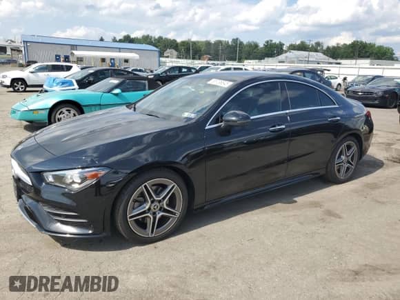 2021 Mercedes-Benz CLA 250 z VIN W1K5J4GB6MN158116, wystawiony jako Copart lot #65736545 z przebiegiem 78 674 mil mil oraz Szkoda całkowita • Salvage title. Historia ofert i sprzedaży dostępna na DreamBid. Obrazek 1.