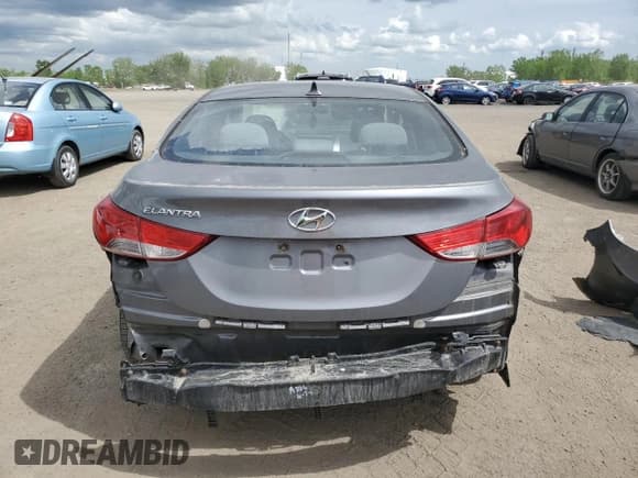 ✅ 2012 Hyundai Elantra GLS • VIN: 5NPDH4AE5CH079720 • Lot: 59870535. Listed on Copart with 204,164 mi. Free auction sales archive from the USA and detailed vehicle history report at DreamBid. Image 6.