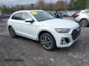 ✅ 2022 Audi Q5 S line Premium • VIN: WA1GAAFY9N2032157 • Lot: 43680482. Wystawiony na IAAI z przebiegiem 53 334 mil. Bezpłatny archiwum sprzedaży aukcyjnych z USA i szczegółowy raport historii pojazdu na DreamBid. Zdjęcie 1.