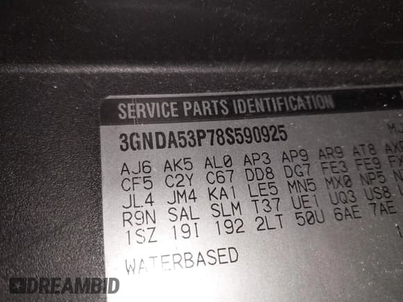 ✅ 2008 Chevrolet HHR LT • VIN: 3GNDA53P78S590925 • Lot: 41973022. Listed on IAAI with 154,591 mi. Free auction sales archive from the USA and detailed vehicle history report at DreamBid. Image 9.