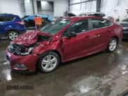 ✅ 2018 Chevrolet Cruze LT • VIN: 1G1BE5SM6J7196308 • Lot: 61964723. Listed on Copart with 44,157 mi. Free auction sales archive from the USA and detailed vehicle history report at DreamBid. Image 1.
