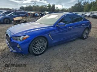 ✅ 2021 Genesis G70 2.0T • VIN: KMTG34LA1MU067305 • Lot: 95917955. Listed on Copart with 31,654 mi. Free auction sales archive from the USA and detailed vehicle history report at DreamBid. Image 1.
