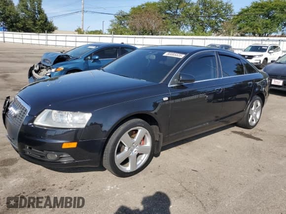 ✅ 2008 Audi A6 • VIN: WAUDV74F28N150021 • Лот: 80085535. Опубликован ранее на Copart с пробегом 115 282 миль. Бесплатный доступ к архиву аукционных продаж из США и подробный отчёт об истории автомобиля на DreamBid. Изображение 1.