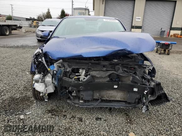 2021 Hyundai Accent Limited with VIN 3KPC34A67ME152725, listed as a Copart auction lot 74799464 with 24,519 mi miles and Salvage title. Bid and sale history available at DreamBid. Image 5.