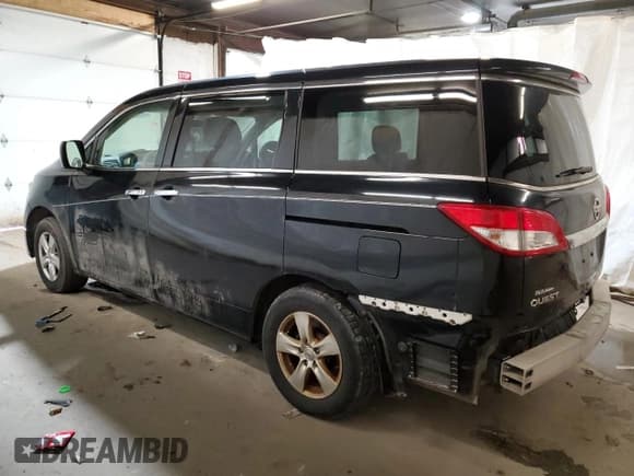 ✅ 2015 Nissan Quest SV • VIN: JN8AE2KP6F9126254 • Lot: 49241105. Wystawiony na Copart z przebiegiem 155 047 mil. Bezpłatny archiwum sprzedaży aukcyjnych z USA i szczegółowy raport historii pojazdu na DreamBid. Zdjęcie 2.