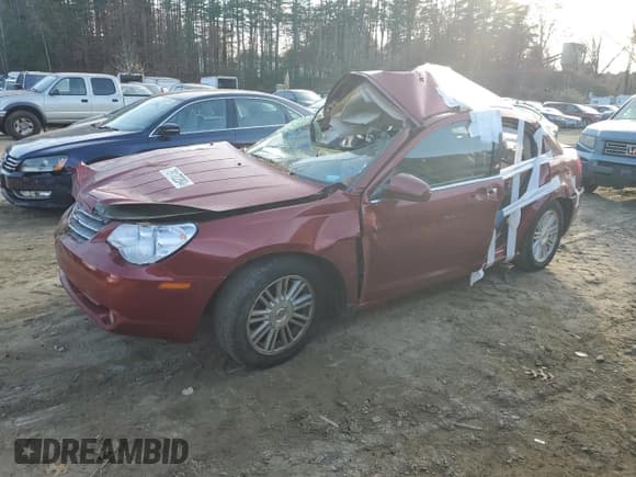 ✅ 2008 Chrysler Sebring • VIN: 1C3LC66J28N297427 • Lot: 79172284. Wystawiony na Copart z przebiegiem Nie podano. Bezpłatny archiwum sprzedaży aukcyjnych z USA i szczegółowy raport historii pojazdu na DreamBid. Zdjęcie 1.