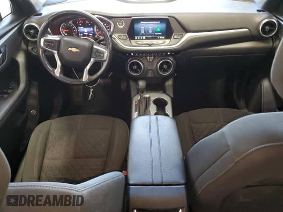 2020 Chevrolet Blazer LT with VIN 3GNKBHRSXLS604519, listed as a Copart auction lot 71729274 with 107,430 mi miles and Salvage title. Bid and sale history available at DreamBid. Image 8.