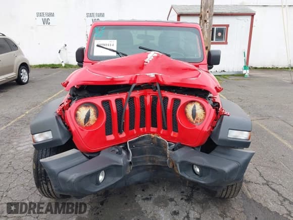 ✅ 2021 Jeep Wrangler Unlimited Sport S • VIN: 1C4HJXDN1MW531032 • Lot: 40980414. Listed on IAAI with 29,125 mi. Free auction sales archive from the USA and detailed vehicle history report at DreamBid. Image 12.
