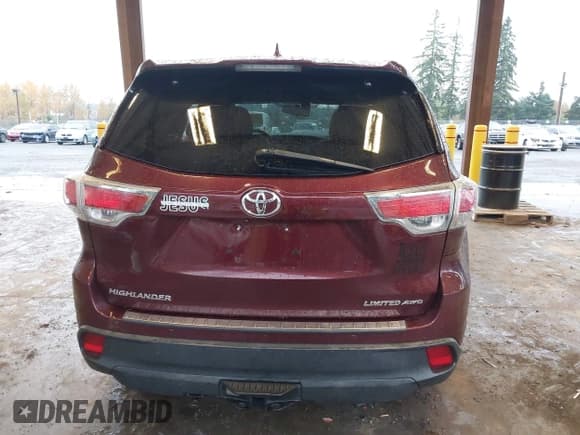 ✅ 2014 Toyota Highlander Limited • VIN: 5TDDKRFH8ES044703 • Лот: 43693623. Опубликован ранее на IAAI с пробегом 113 928 миль. Бесплатный доступ к архиву аукционных продаж из США и подробный отчёт об истории автомобиля на DreamBid. Изображение 15.