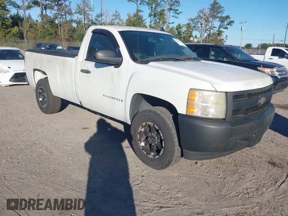 ✅ 2008 Chevrolet Silverado 1500 Work Truck • VIN: 1GCEC14C48Z225682 • Лот: 43673557. Опубликован ранее на IAAI с пробегом 279 900 миль. Бесплатный доступ к архиву аукционных продаж из США и подробный отчёт об истории автомобиля на DreamBid. Изображение 1.