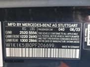 ✅ 2023 Mercedes-Benz E 450 • VIN: W1K1K5JB0PF206699 • Lot: 51565295. Listed on Copart with 3,913 mi. Free auction sales archive from the USA and detailed vehicle history report at DreamBid. Image 12.