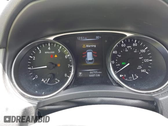 ✅ 2015 Nissan Rogue S • VIN: 5N1AT2MT4FC766697 • Lot: 42354228. Listed on IAAI with 66,705 mi. Free auction sales archive from the USA and detailed vehicle history report at DreamBid. Image 7.