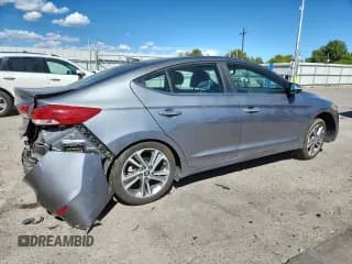 ✅ 2017 Hyundai Elantra Limited • VIN: KMHD84LF0HU066324 • Lot: 80102695. Listed on Copart with 78,534 mi. Free auction sales archive from the USA and detailed vehicle history report at DreamBid. Image 3.