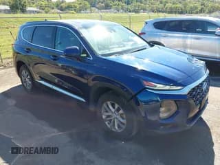 ✅ 2019 Hyundai Santa Fe SEL • VIN: 5NMS33AD7KH020056 • Lot: 43397434. Listed on IAAI with 97,779 mi. Free auction sales archive from the USA and detailed vehicle history report at DreamBid. Image 1.