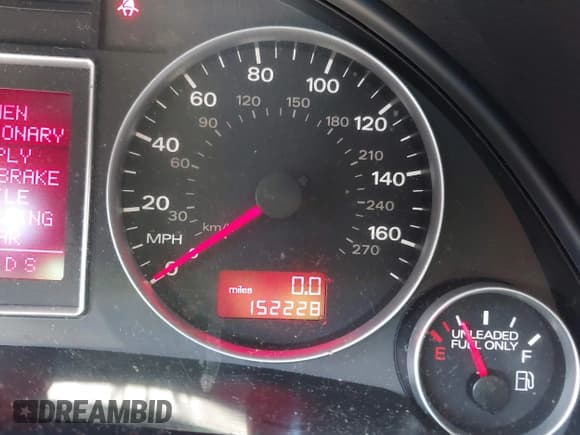 ✅ 2007 Audi A4 3.2L • VIN: WAUDH78E87A257895 • Lot: 42222027. Listed on IAAI with 152,228 mi. Free auction sales archive from the USA and detailed vehicle history report at DreamBid. Image 15.