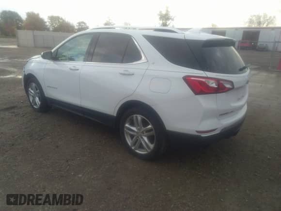2020 Chevrolet Equinox Premier z VIN 3GNAXYEX3LS534571, wystawiony jako IAAI lot #43458472 z przebiegiem 116 711 mil mil oraz . Historia ofert i sprzedaży dostępna na DreamBid. Obrazek 3.