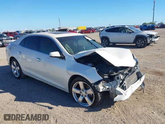 2014 Chevrolet Malibu LTZ with VIN 1G11J5SX9EF174025, listed as a IAAI auction lot 43438961 with Not provided miles and . Bid and sale history available at DreamBid. Image 1.