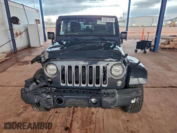 ✅ 2017 Jeep Wrangler Unlimited Sahara • VIN: 1C4BJWEG7HL515781 • Lot: 93571515. Listed on Copart with 102,446 mi. Free auction sales archive from the USA and detailed vehicle history report at DreamBid. Image 5.