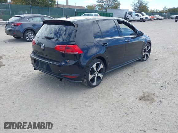 ✅ 2015 Volkswagen Golf GTI S • VIN: 3VW4T7AU3FM094610 • Lot: 43472317. Listed on IAAI with 184,626 mi. Free auction sales archive from the USA and detailed vehicle history report at DreamBid. Image 4.