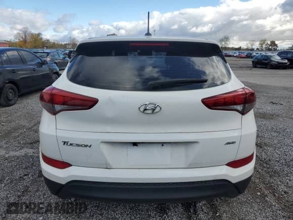 2017 Hyundai Tucson with VIN KM8J2CA47HU559613, listed as a Copart auction lot 87197395 with 95,502 mi miles and Salvage title. Bid and sale history available at DreamBid. Image 6.