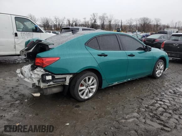 ✅ 2020 Acura TLX Technology • VIN: 19UUB3F43LA004020 • Lot: 81593814. Listed on Copart with 38,384 mi. Free auction sales archive from the USA and detailed vehicle history report at DreamBid. Image 3.