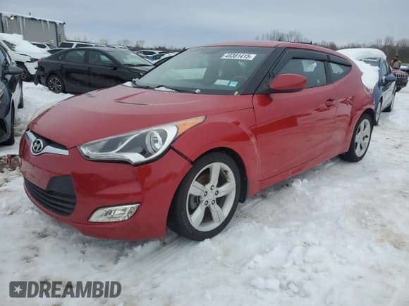 ✅ 2013 Hyundai Veloster w/Black Int • VIN: KMHTC6AD4DU088120 • Lot: 45381415. Wystawiony na Copart z przebiegiem 137 319 mil. Bezpłatny archiwum sprzedaży aukcyjnych z USA i szczegółowy raport historii pojazdu na DreamBid. Zdjęcie 1.