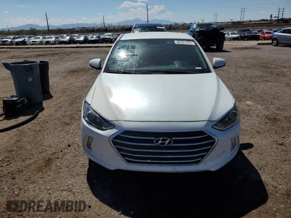 2017 Hyundai Elantra Eco with VIN 5NPD94LA8HH067527, listed as a Copart auction lot 80727375 with 124,087 mi miles and Salvage title. Bid and sale history available at DreamBid. Image 5.