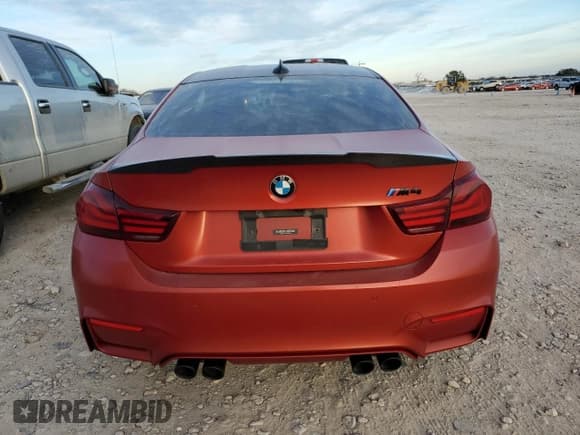 ✅ 2020 BMW M4 • VIN: WBS4Y9C0XLFH08831 • Lot: 41863585. Listed on Copart with 71,763 mi. Free auction sales archive from the USA and detailed vehicle history report at DreamBid. Image 6.
