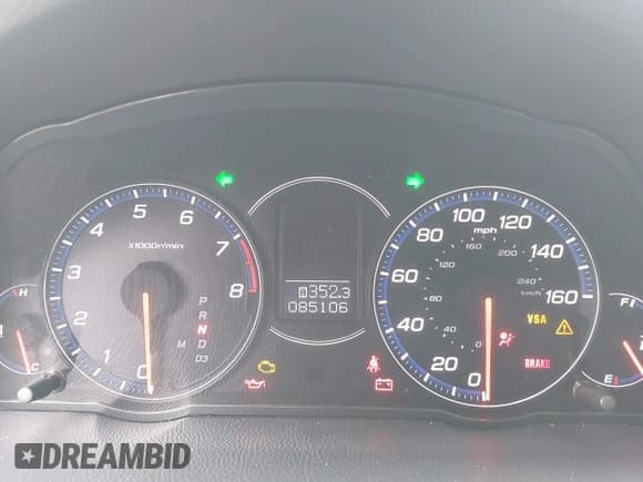 ✅ 2008 Acura TSX Nav • VIN: JH4CL96928C019270 • Lot: 42043735. Listed on IAAI with 85,106 mi. Free auction sales archive from the USA and detailed vehicle history report at DreamBid. Image 7.