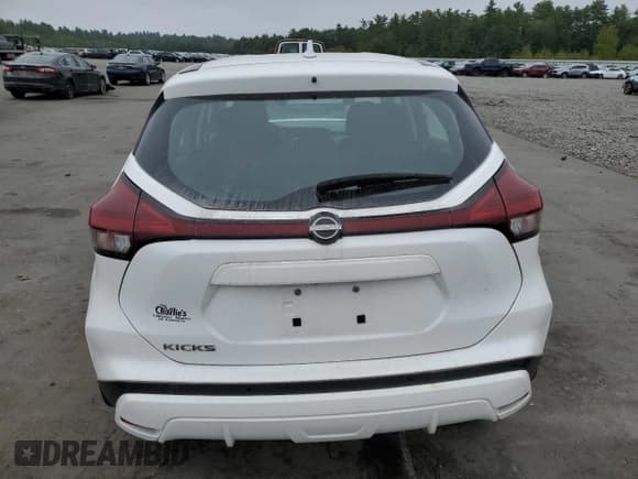 ✅ 2024 Nissan Kicks S • VIN: 3N1CP5BV2RL474193 • Lot: 81131705. Listed on Copart with 22,170 mi. Free auction sales archive from the USA and detailed vehicle history report at DreamBid. Image 6.