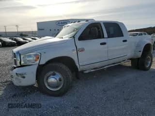 2008 Dodge 3500 Laramie with VIN 3D7MX49A98G214126, listed as a Copart auction lot 82968034 with Not provided miles and Salvage title. Bid and sale history available at DreamBid. Image 1.