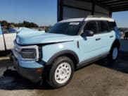 ✅ 2025 Ford Bronco Sport Heritage • VIN: 3FMCR9GN2SRF32907 • Lot: 92289595. Listed on Copart with 289 mi. Free auction sales archive from the USA and detailed vehicle history report at DreamBid. Image 1.