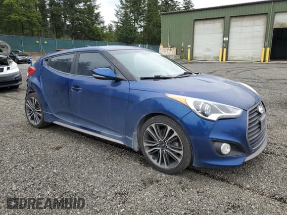 ✅ 2016 Hyundai Veloster Turbo • VIN: KMHTC6AE1GU292144 • Lot: 57285355. Wystawiony na Copart z przebiegiem 81 907 mil. Bezpłatny archiwum sprzedaży aukcyjnych z USA i szczegółowy raport historii pojazdu na DreamBid. Zdjęcie 4.