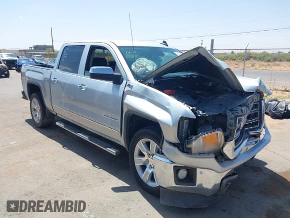 ✅ 2015 GMC Sierra 1500 SLT • VIN: 3GTU2VEC7FG361547 • Lot: 42451814. Listed on IAAI with 132,294 mi. Free auction sales archive from the USA and detailed vehicle history report at DreamBid. Image 1.