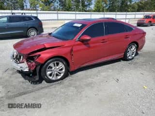 2018 Honda Accord EX-L z VIN 1HGCV1F56JA109938, wystawiony jako Copart lot #81046825 z przebiegiem 55 639 mil mil oraz Szkoda całkowita • Salvage title. Historia ofert i sprzedaży dostępna na DreamBid. Obrazek 1.