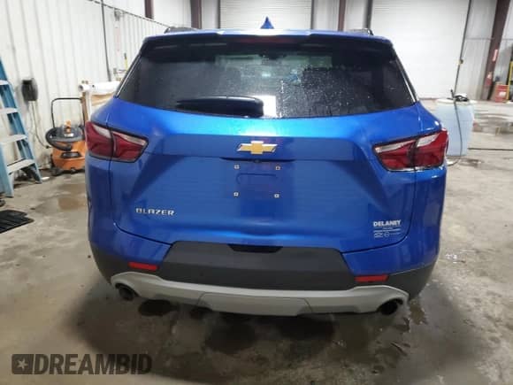 2019 Chevrolet Blazer with VIN 3GNKBCRS9KS597564, listed as a Copart auction lot 70992644 with 71,008 mi miles and Salvage title. Bid and sale history available at DreamBid. Image 6.