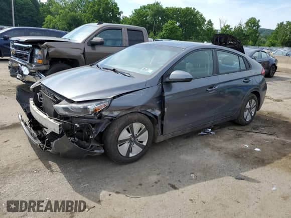 2019 Hyundai Ioniq Blue с VIN KMHC65LC0KU179503, выставлен на аукционе Copart как лот 60602354 с пробегом Не указан миль и Списание • Salvage title. История ставок и продаж доступна на DreamBid. Изображение 1.