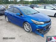 ✅ 2017 Chevrolet Cruze LT • VIN: 1G1BE5SM8H7111821 • Лот: 43311803. Опубликован ранее на IAAI с пробегом 125 280 миль. Бесплатный доступ к архиву аукционных продаж из США и подробный отчёт об истории автомобиля на DreamBid. Изображение 1.