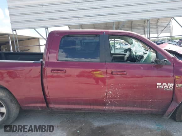 2019 Ram 1500 Big Horn z VIN 1C6RR6TT3KS561832, wystawiony jako IAAI lot #42568381 z przebiegiem 109 994 mil mil oraz . Historia ofert i sprzedaży dostępna na DreamBid. Obrazek 13.