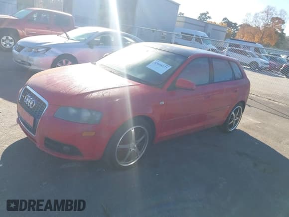 ✅ 2008 Audi A3 • VIN: WAUHF78P18A075935 • Lot: 43646873. Listed on IAAI with 172,659 mi. Free auction sales archive from the USA and detailed vehicle history report at DreamBid. Image 2.