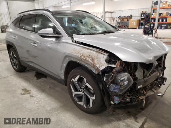 ✅ 2022 Hyundai Tucson Limited • VIN: KM8JECA19NU012884 • Lot: 74461084. Listed on Copart with 65,809 mi. Free auction sales archive from the USA and detailed vehicle history report at DreamBid. Image 4.