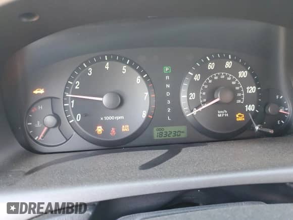 2006 Hyundai Elantra GLS с VIN KMHDN46D36U369470, выставлен на аукционе Copart как лот 84036784 с пробегом 183 230 миль миль и Списание • Salvage title. История ставок и продаж доступна на DreamBid. Изображение 9.