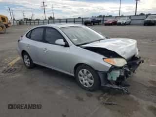 2009 Hyundai Elantra GLS with VIN KMHDU46DX9U657302, listed as a Copart auction lot 84207155 with 129,308 mi miles and Salvage title. Bid and sale history available at DreamBid. Image 4.