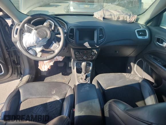 ✅ 2021 Jeep Compass Latitude • VIN: 3C4NJCBB8MT509989 • Lot: 85675155. Listed on Copart with Not provided. Free auction sales archive from the USA and detailed vehicle history report at DreamBid. Image 8.