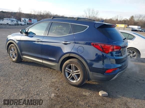 ✅ 2017 Hyundai Santa Fe 2.4L • VIN: 5XYZUDLB3HG452580 • Lot: 43900244. Listed on IAAI with 60,563 mi. Free auction sales archive from the USA and detailed vehicle history report at DreamBid. Image 3.