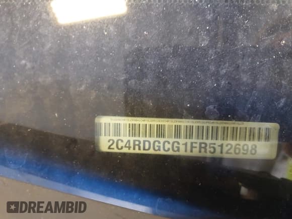 ✅ 2015 Dodge Grand Caravan SXT • VIN: 2C4RDGCG1FR512698 • Lot: 43391933. Wystawiony na IAAI z przebiegiem 142 172 mil. Bezpłatny archiwum sprzedaży aukcyjnych z USA i szczegółowy raport historii pojazdu na DreamBid. Zdjęcie 9.