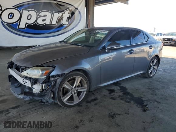 ✅ 2012 Lexus IS 250 • VIN: JTHBF5C21C5172061 • Lot: 86193435. Listed on Copart with 182,378 mi. Free auction sales archive from the USA and detailed vehicle history report at DreamBid. Image 1.