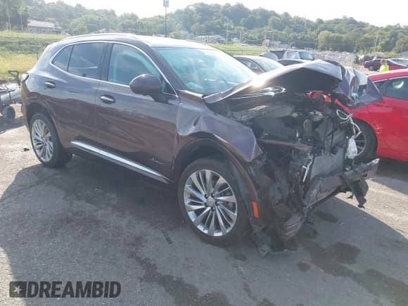 ✅ 2024 Buick Envision Avenir • VIN: LRBFZSE48RD013610 • Lot: 43334502. Wystawiony na IAAI z przebiegiem 22 539 mil. Bezpłatny archiwum sprzedaży aukcyjnych z USA i szczegółowy raport historii pojazdu na DreamBid. Zdjęcie 1.