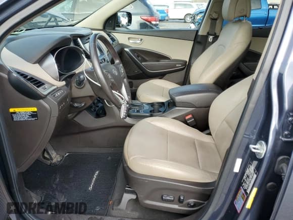 ✅ 2017 Hyundai Santa Fe Ultimate • VIN: 5XYZWDLA6HG477958 • Lot: 93462915. Listed on Copart with 113,262 mi. Free auction sales archive from the USA and detailed vehicle history report at DreamBid. Image 7.